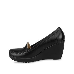 Zapato Mocasín Casual DK-2413 Negro Viale Cuero