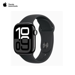 Apple Watch Series 10 46mm Gps Sport Band S y M Black