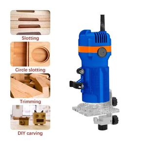 Ruteadora Palma ¼ Fresadora 500W Cortadora Madera Carpintero