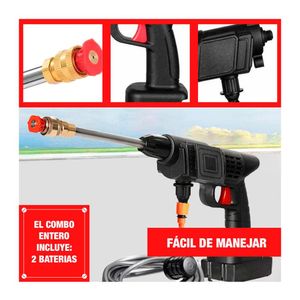 Hidrolavadora Inalámbrica Más Inflador Compresor Aire - Combo