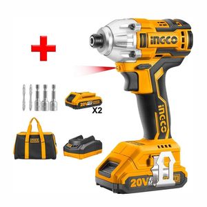 Atornillador De Impacto 20V Brushless Inalámbrico Ingco - Cirli2002