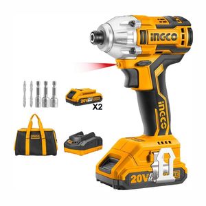 Atornillador De Impacto 20V Brushless Inalámbrico Ingco - Cirli2002