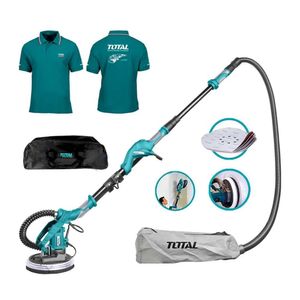 Lijadora De Pared Y Techo 1050W 215Mm + 6 Lijas + Polo Total