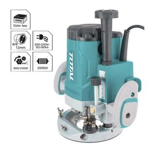 Ruteadora Fresadora 2200W Canteadora De Madera Total - Tr111226