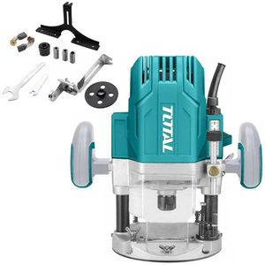 Ruteadora Fresadora 1600W Canteadora Industrial Total - Tr111216