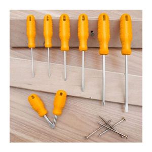 Juego De Destornilladores 8Pzs Amarillo Profesional Ingco - Hksd0858