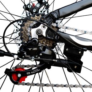 Bicicleta Box Mtb Aro 24 de Aluminio con cambios Shimano Tourney Negro