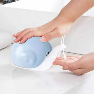 Dispensador de Jabón Modelo Caracol Celeste  481CL03