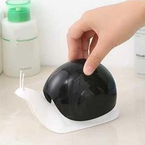 Dispensador de Jabón Modelo Caracol Negro  482NE03