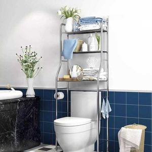 Estante Organizador Sobre Baño De Acero Inoxidable  4770003