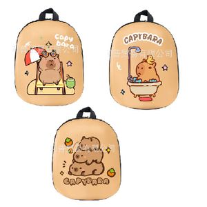 Mochila Capibara Kinder Eva Unisex Marrón Claro