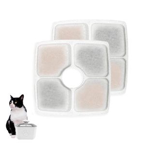 Pack de 2 Filtros para Bebedero de Mascotas – Cuadrado