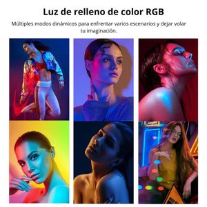Aro de Luz Rgb Multicolor 45 cm Profesional con Trípode 2.10 m MY-7183