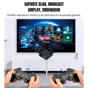 Android Tv 9.0 + 10000 Juegos con Mandos 4K Netflix YouTube Disney M8