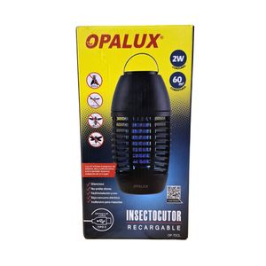 Insectocutor Recargable 2W 60M2 Opalux OP-7DCL