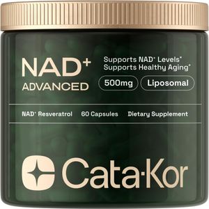 Nad Nicotidamina +Resveratrol Alta Pureza 500 mg 60 capsulas