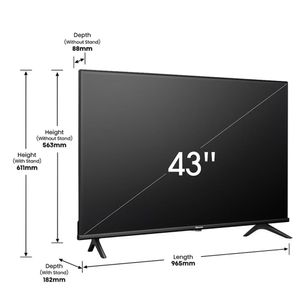 Televisor Hisense 43" FHD Smart TV 43A4K VIDAA