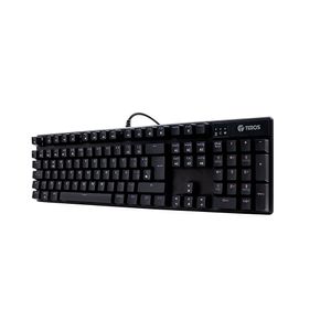 Teclado Mecanico Teros TE-4068G Retroiluminación Rainbow USB Español