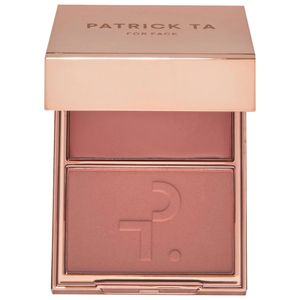 Dúo Shes Seductive - rubor en crema y polvo - Patrick Ta - Maquillaje
