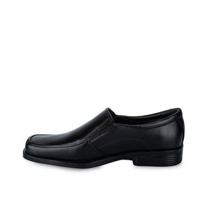 Zapato Escolar Mocasín LUIS-008 T Negro Rabbit Cuero
