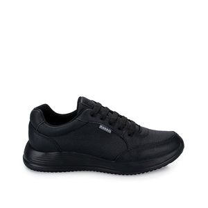 Zapatilla Escolar Casual ALEX-053 T Negro Rabbit Cuero