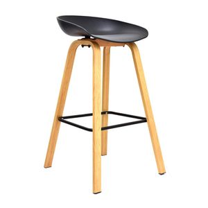 Silla Para Bar Fija Misuri Color Negro Ofideas