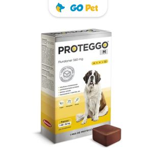 Antipulgas Proteggo 1M 560mg de 40 a 56 kg x 1 Tableta