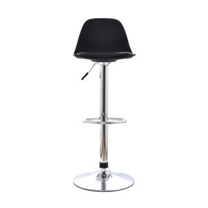 Silla Para Bar Regulable En Altura Boat Reposapies Negro Ofideas