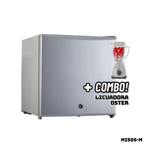 Frigobar BORD 50 L Silver MI50S-M + Licuadora OSTER Blanca