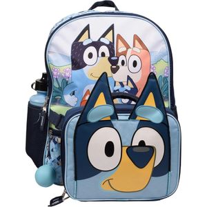 Bluey | Juego de Mochila de 4 piezas para niñas y niños de 16"