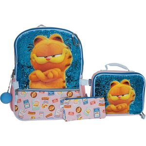 Garfield | Juego de Mochila de 5 piezas para niñas y niños de 16"