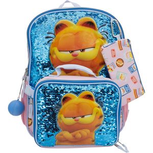Garfield | Juego de Mochila de 5 piezas para niñas y niños de 16"