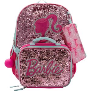 Barbie | Juego de Mochila de 5 piezas para niñas y niños de 16"