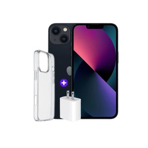 iPhone 13 128GB Negro + Adaptador 20w + Case Space