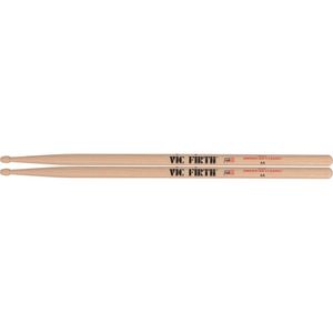 VIC FIRTH American Classic 5A: Baquetas de Madera de Hickory con Punta en Forma de Gota, Sonido Plen