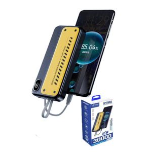 CARGADOR PORTATIL 30000mAh  Negro