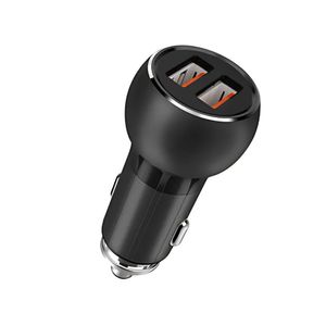 Cargador de Auto con 2 USB QC3 LDNIO C503Q