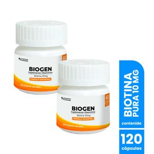 Biotina Pura 10mg 60 caps Dermo Sumak 2und