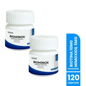 Biotina 10mg + Minoxidil 5mg 60 Capsulasulas  Dermo Sumak 2und