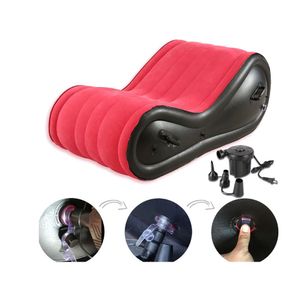 Sillon Tantrico Inflable Portatil Relax Juego en Pareja 4 piezas