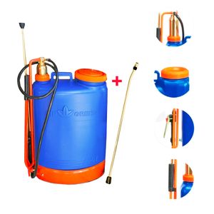 Mochila fumigadora manual de 20 litros con camara de bronce