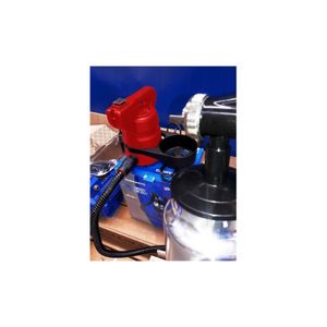 Mini Compresora elèctrica Para Pintar 450w Color Rojo