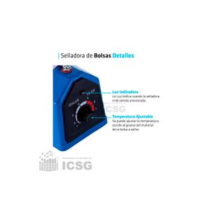 Selladora de Bolsa 20cm- Estructura de Plástico Repuesto