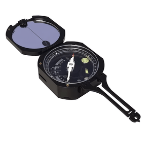 Brújula de precisión con cuerpo metálico