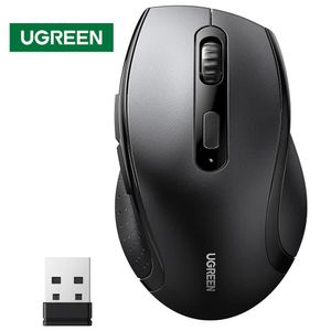 Mouse Inalambrico Ergonomico UGREEN 1600 DPI USB 2.4GHz 10 Mts