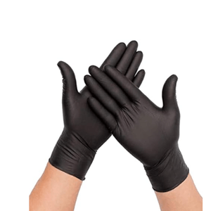 Guantes de Nitrilo Negro Talla L 100 unidades