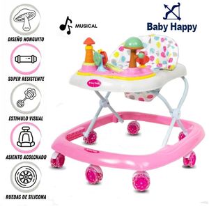Andador con Tablero Musical «HONGUITO II» Pink