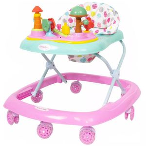 Andador con Tablero Musical «HONGUITO II» Light Pink