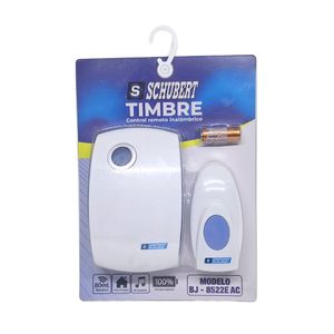 Timbre Inalambrico Portatil 80m SHUBERT BJ-8522E AC