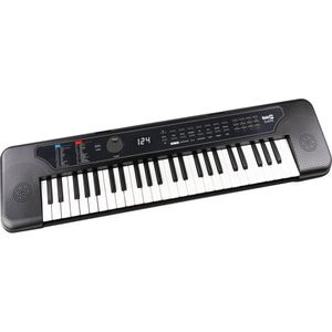 Piano Teclado RockJam de 49 Teclas con Libro de Lecciones - Ideal para Niños y Espacios Reducidos, c